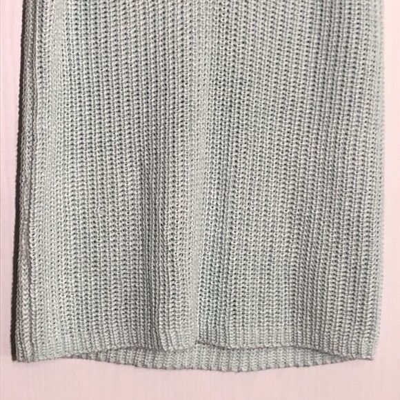 Loft Sweater Vest Womens Small Seafoam Green Sleeveless V Neck Cable Knit Tennis - Picture 3 of 8